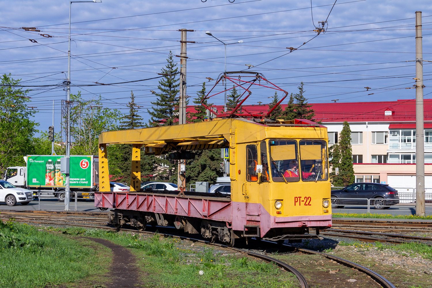 Самара, СВАРЗ РТ-3 № РТ-22; Самара — Строительство и ремонты трамвайных линий