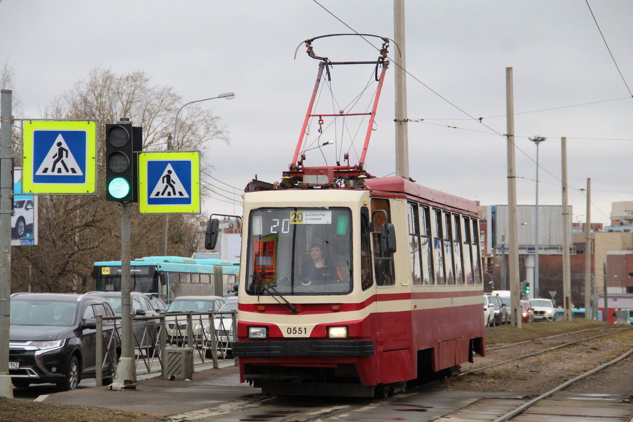 Санкт-Петербург, 71-134А (ЛМ-99АВ) № 0551