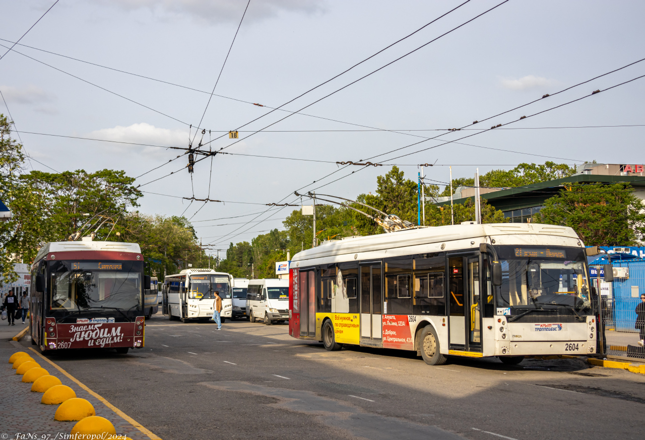 Крымский троллейбус, Тролза-5265.05 «Мегаполис» № 2604