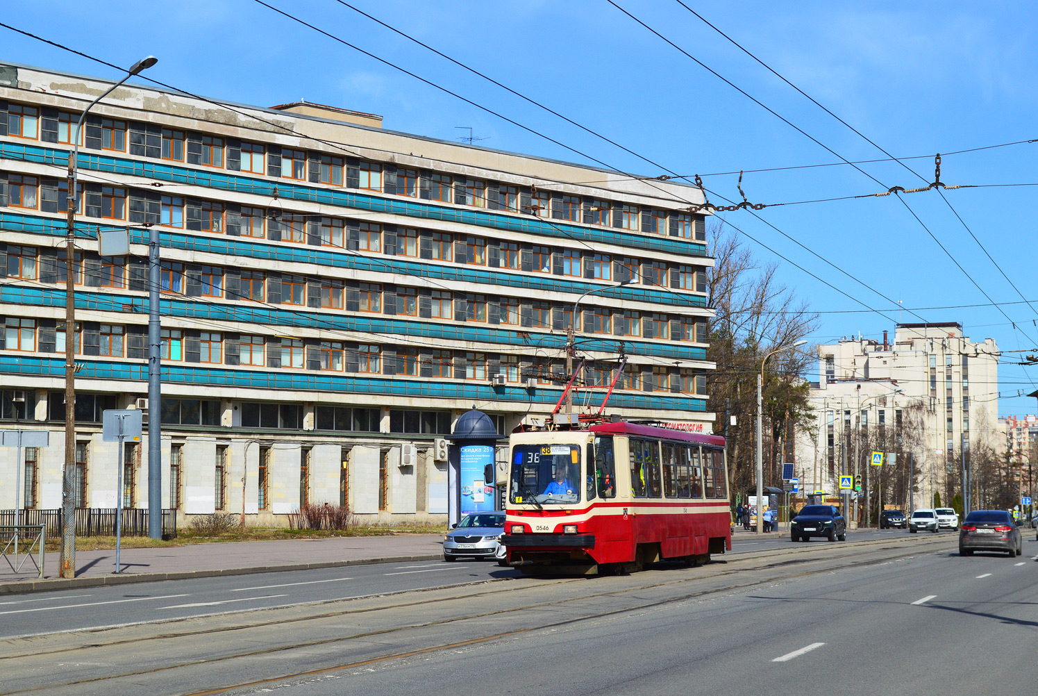 Санкт-Петербург, 71-134А (ЛМ-99АВ) № 0546 Санкт-Петербург, 71-134А (ЛМ-99АВ) № 0546