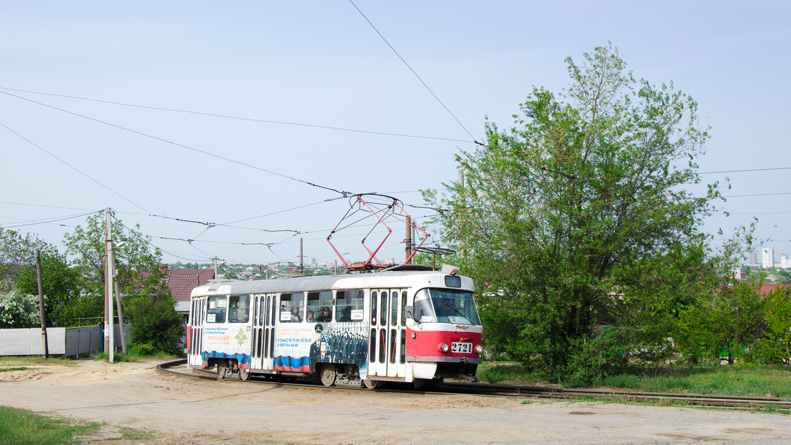 Volgograd, Tatra T3SU № 2721 Volgograd, Tatra T3SU № 2721