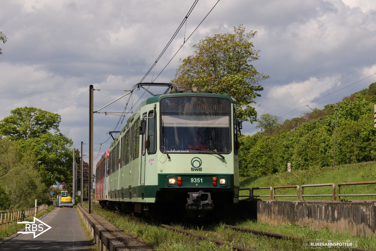 Bonn, Duewag B100C N°. 9351 Bonn, Duewag B100C N°. 9351