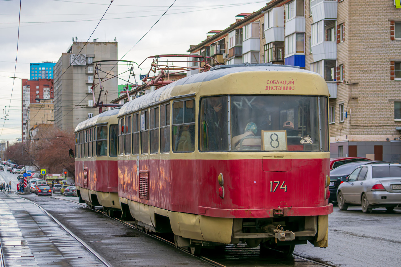 Yekaterinburg, Tatra T3SU Br. 174 Yekaterinburg, Tatra T3SU Br. 174