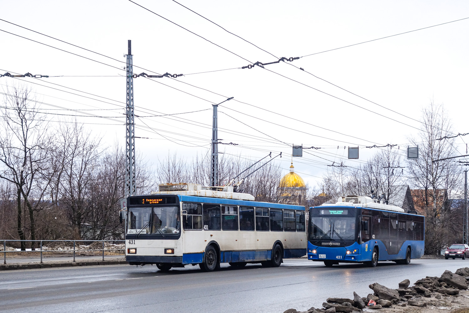 Петрозаводск, ВМЗ-52981 № 431; Петрозаводск, ВМЗ-5298.01 «Авангард» № 421