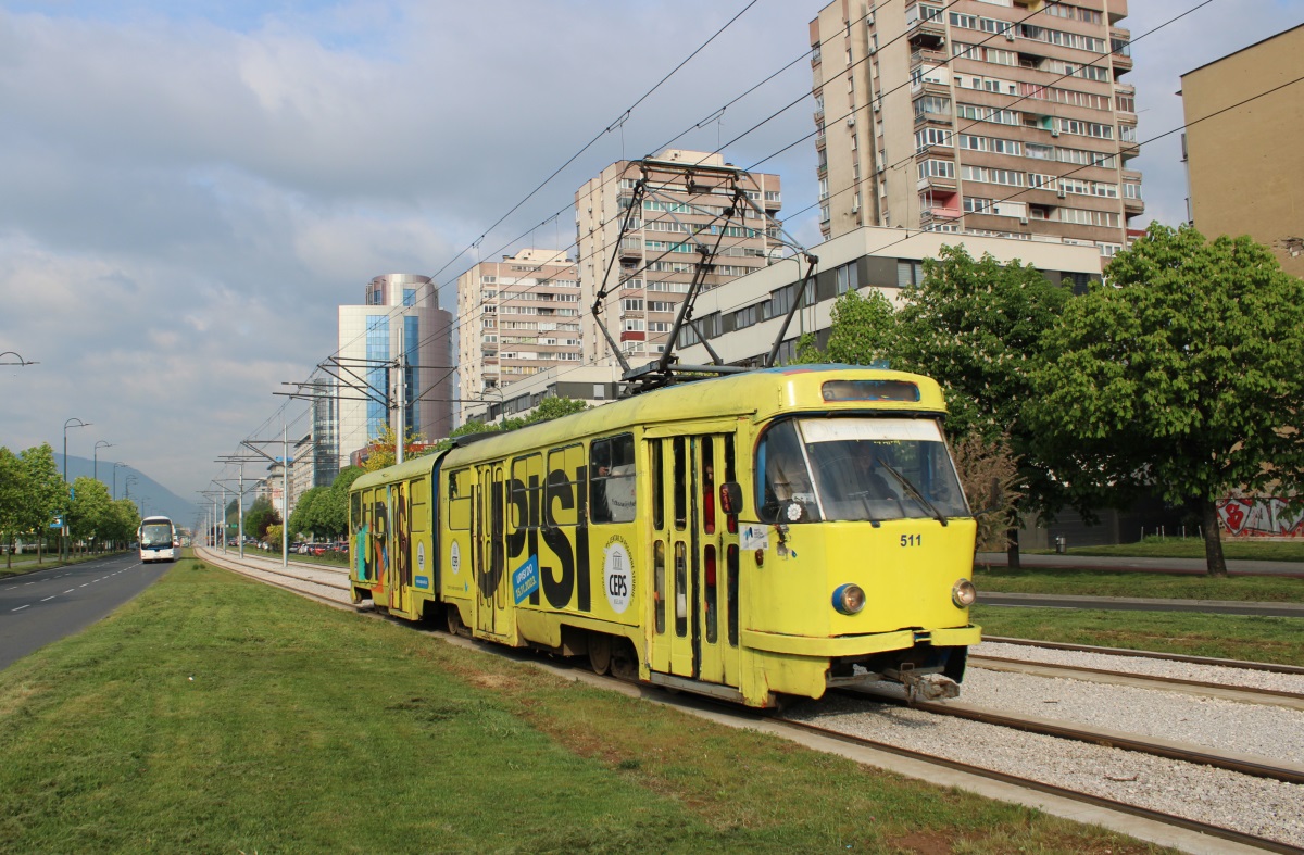 Сараево, Tatra K2YU № 511