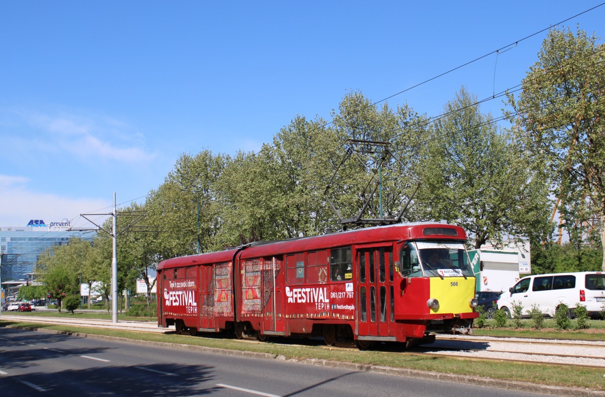 Сараево, Tatra K2YU № 566