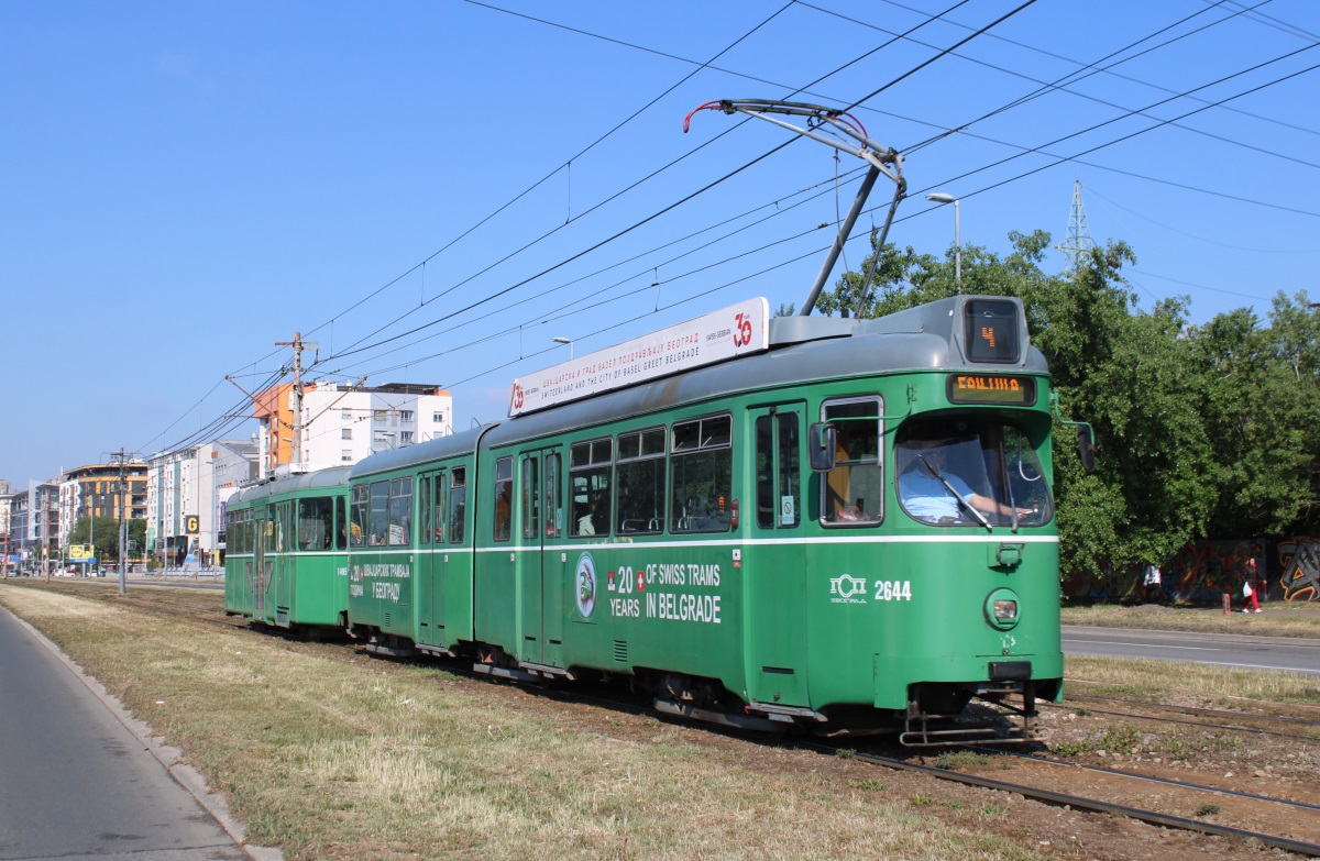 Белград, Duewag GT6 № 80644 (2644)