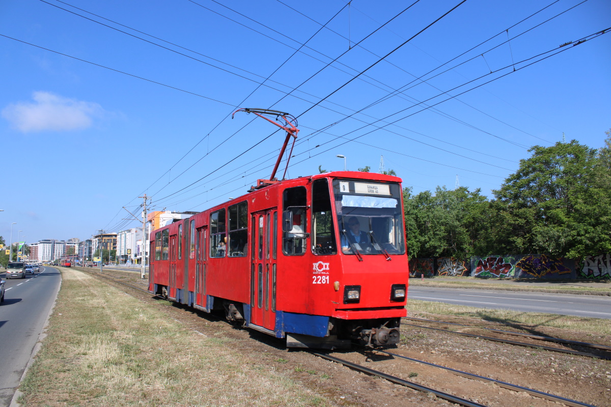 Belgrad, Tatra KT4YU Nr 2281
