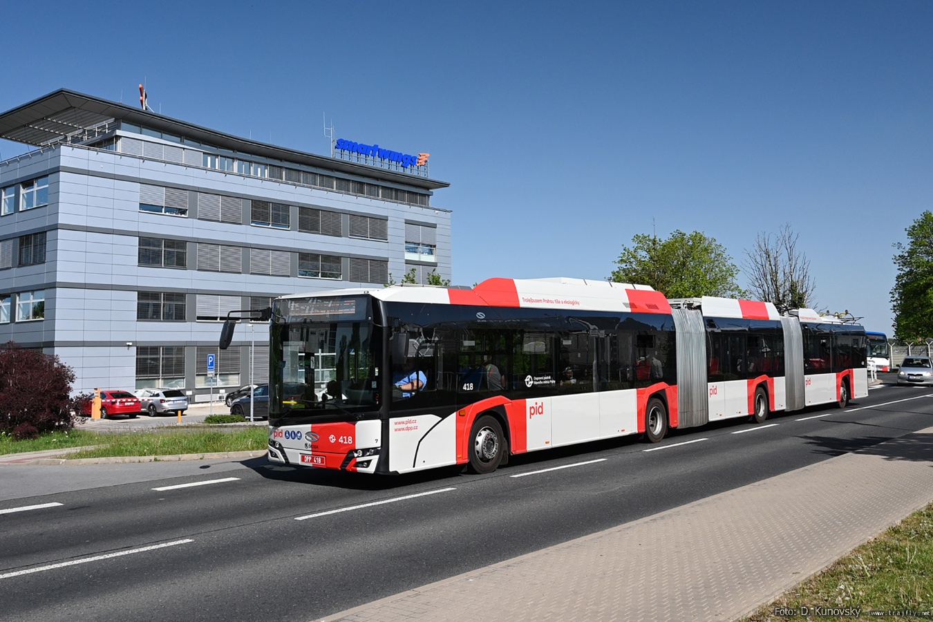 Прага, Škoda-Solaris 24m (Škoda 38Tr) № 418