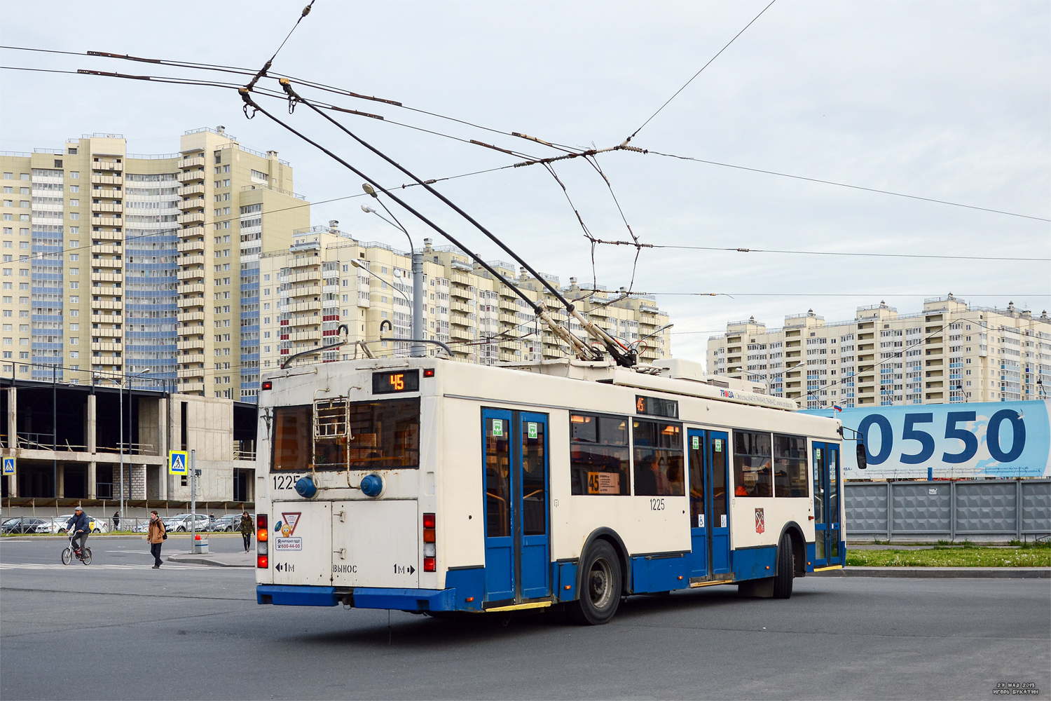 Saint-Petersburg, Trolza-5275.03 “Optima” č. 1225