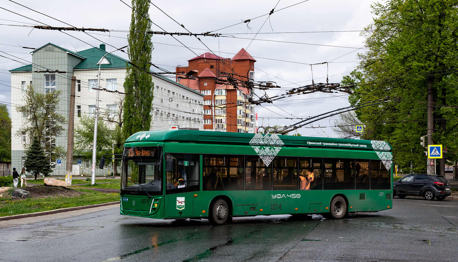 Уфа, УТТЗ-6241.01 «Горожанин» № 1074