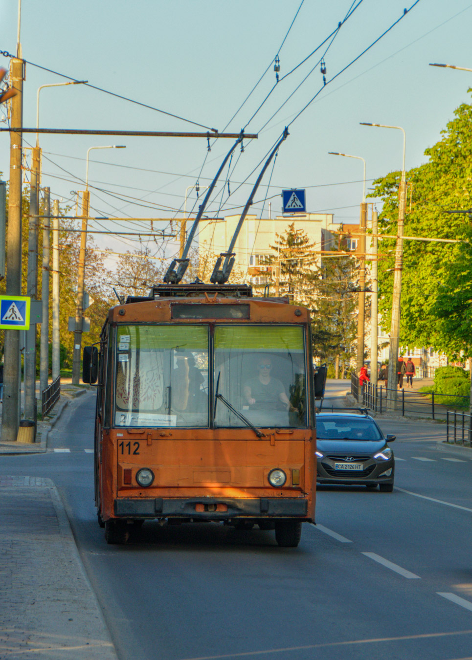 Тернополь, Škoda 14Tr02/6 № 112