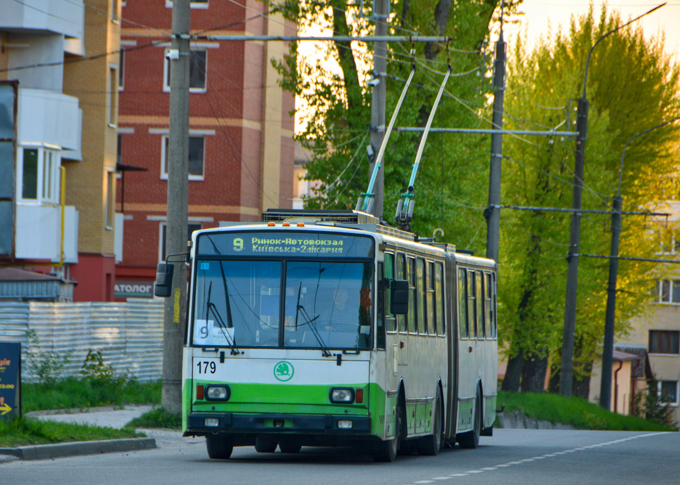 Тернополь, Škoda 15TrM № 179