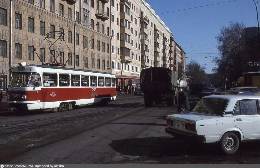 Moscova, Tatra T3SU Nr. 3487