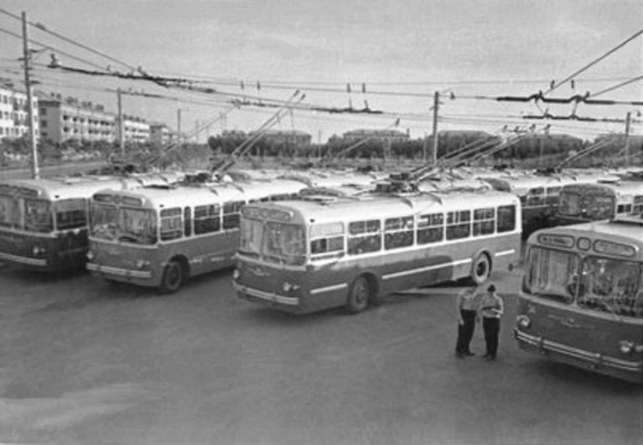 Čeboksarai — New trolleybuses; Čeboksarai — Old photos