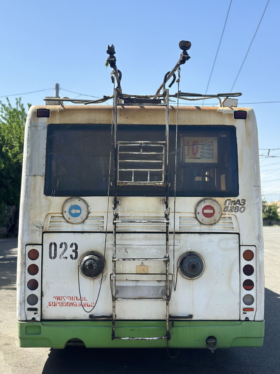 Ереван, ЛиАЗ-5280 № 023