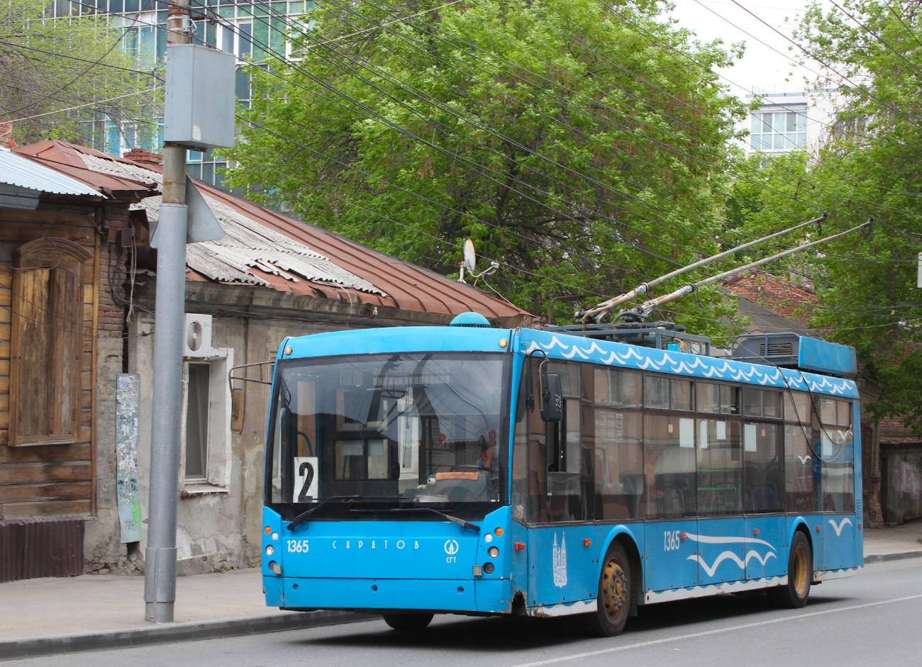 Саратов, Тролза-5265.00 «Мегаполис» № 1365