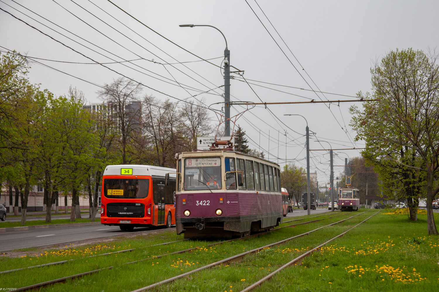 Нижний Новгород, 71-605 (КТМ-5М3) № 3422