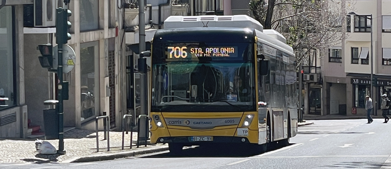 Лиссабонская агломерация, Caetano e.City Gold № 6005