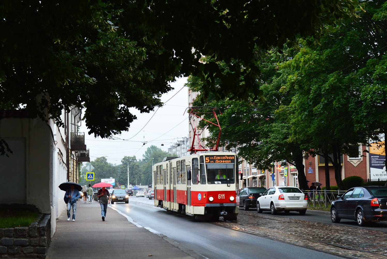 Калининград, Tatra KT4D № 611
