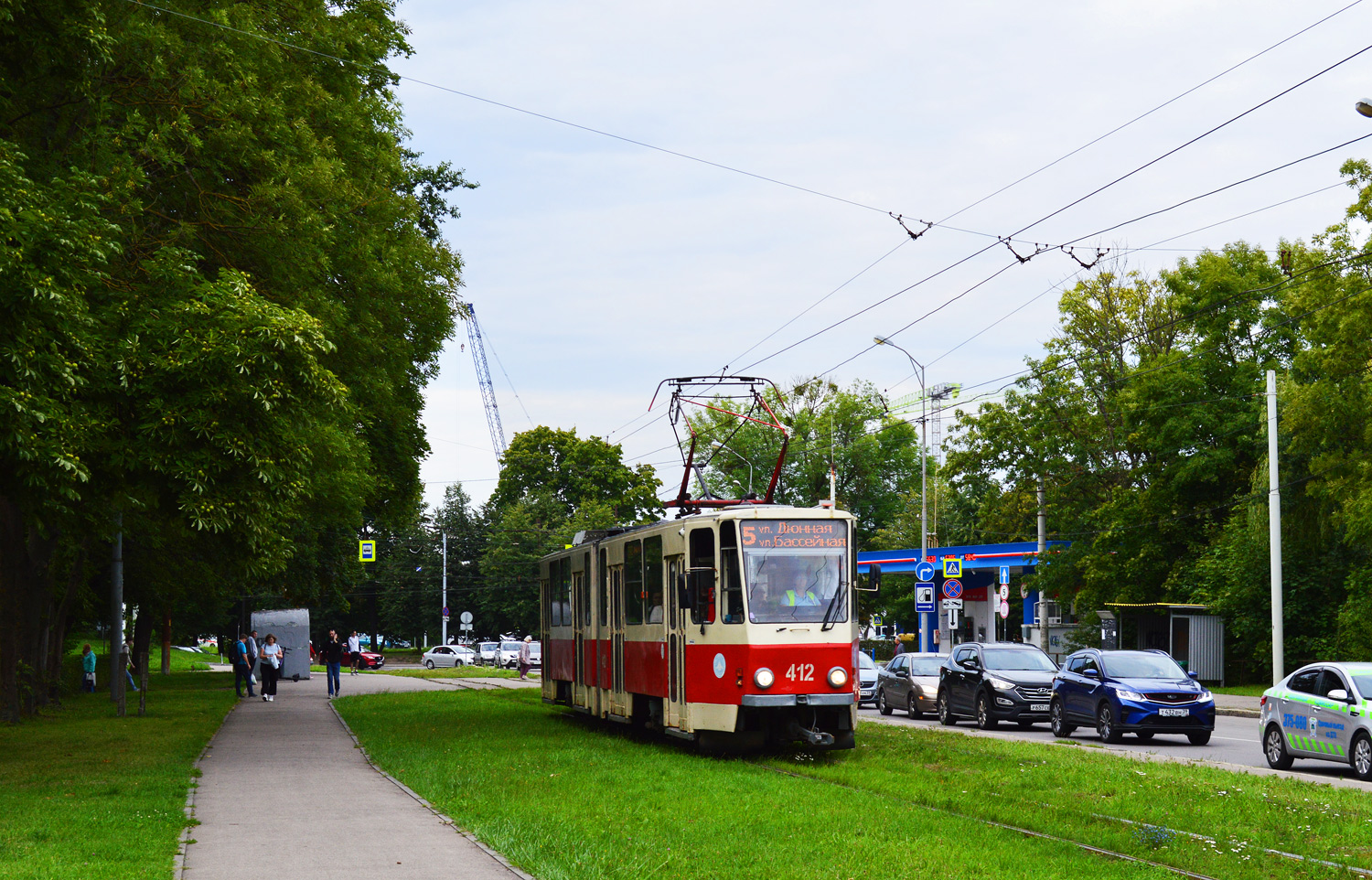 Калининград, Tatra KT4SU № 412