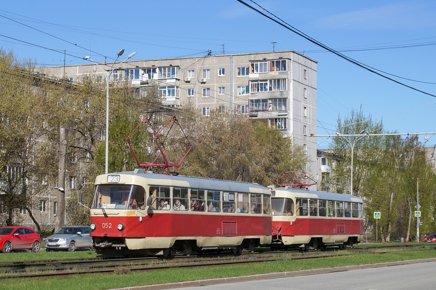Екатеринбург, Tatra T3SU № 052