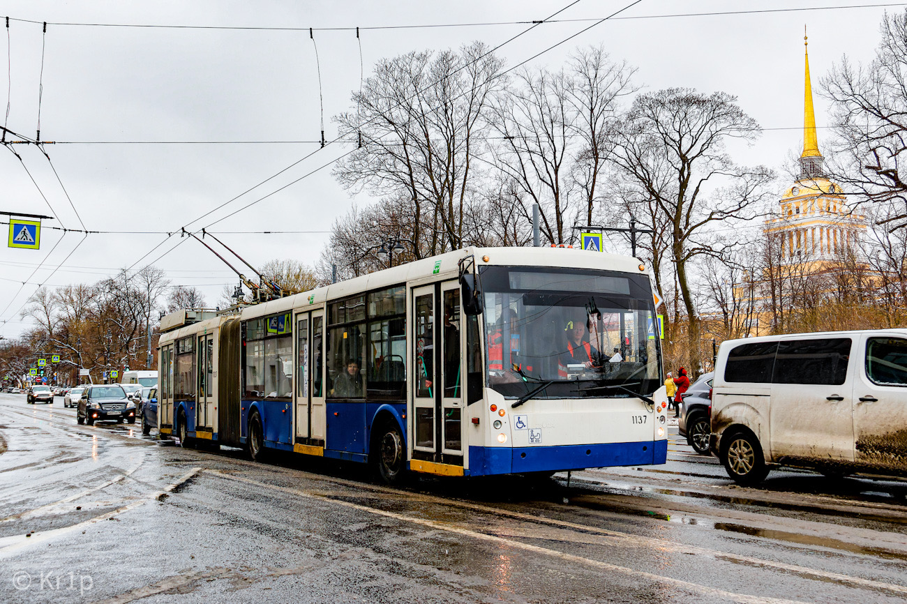 Санкт-Петербург, Тролза-6206.01 «Мегаполис» № 1137