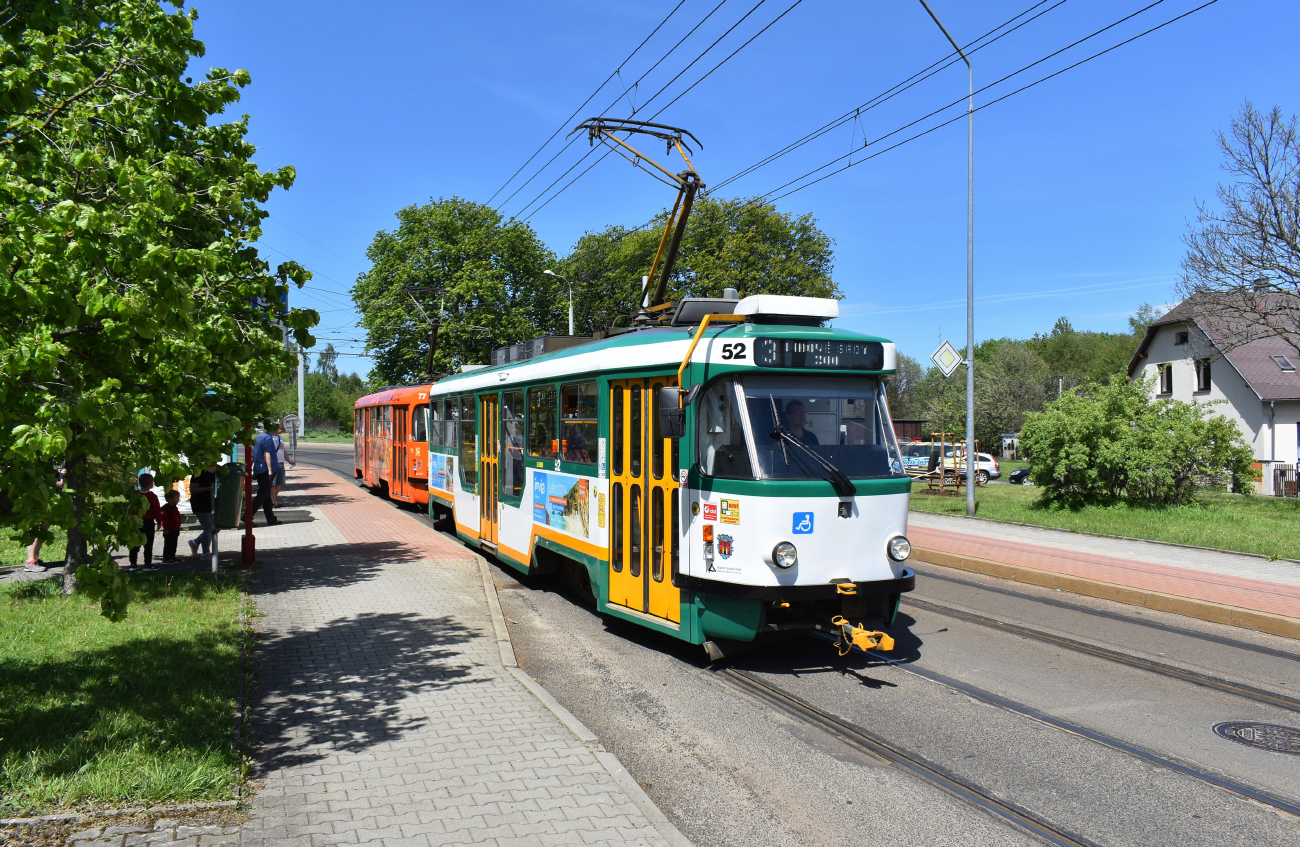 Liberec ― Jablonec nad Nysą, Tatra T3R.SLF Nr 52