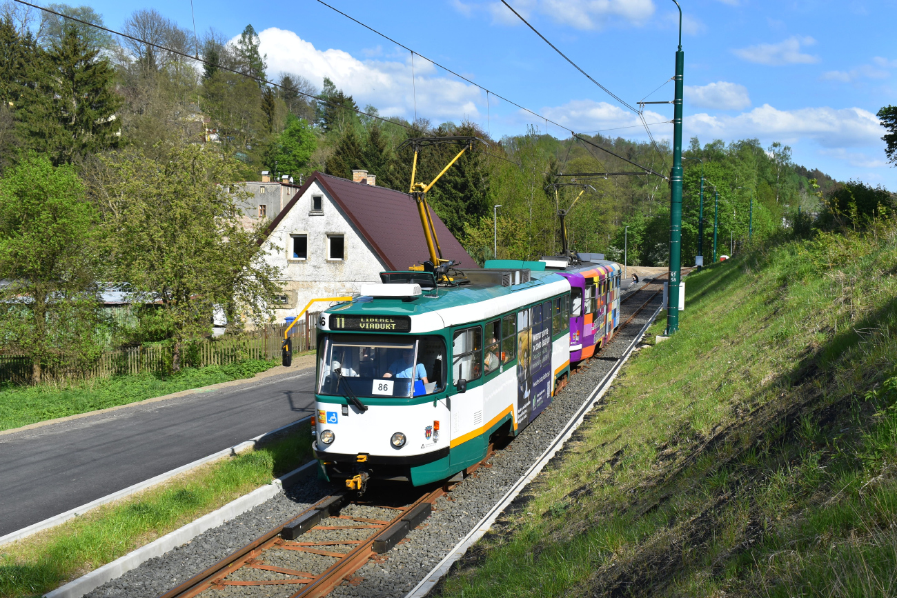 Liberec ― Jablonec nad Nisou, Tatra T3R.PLF # 46