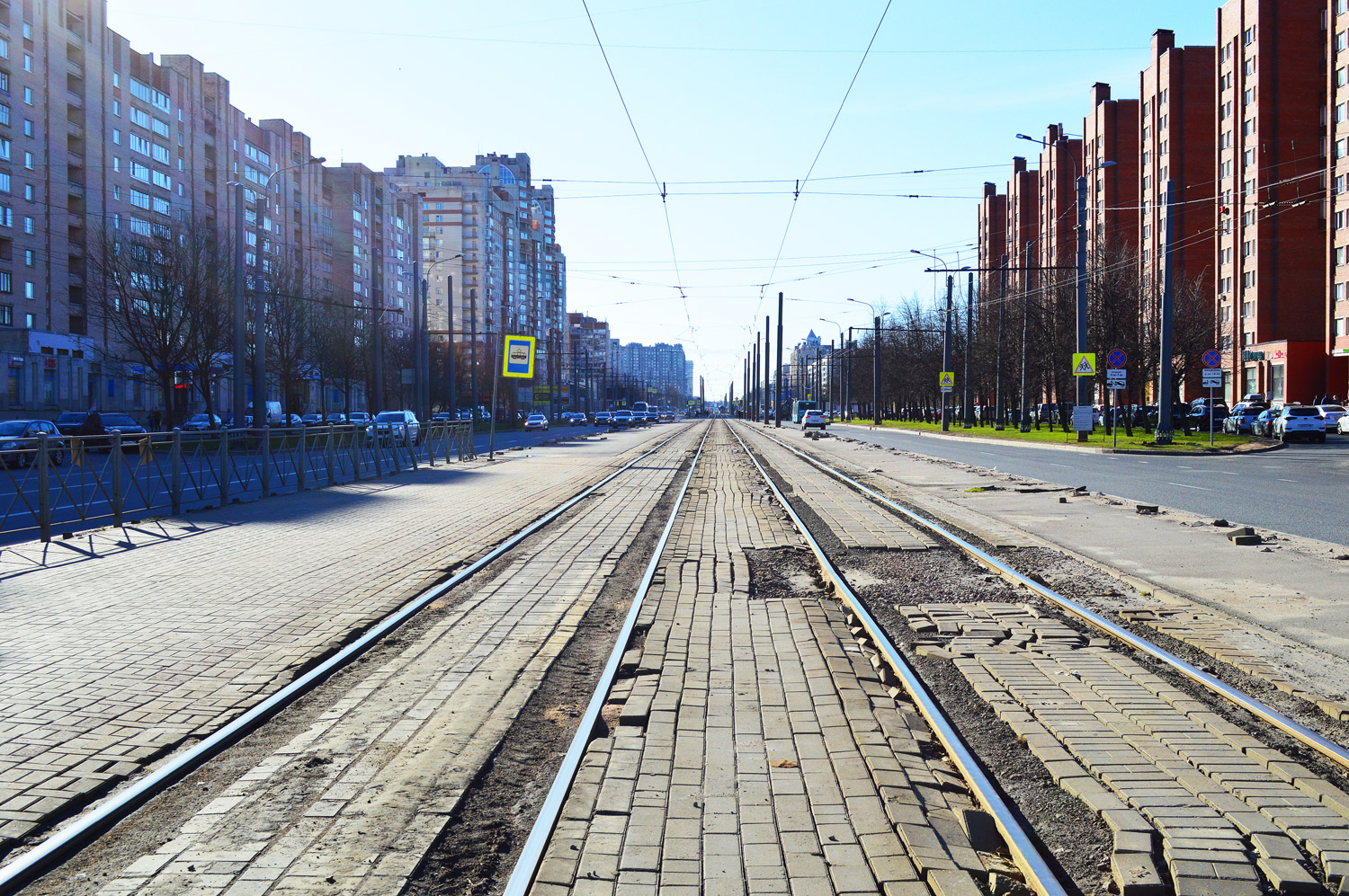 Санкт-Петербург — Трамвайные линии и инфраструктура Санкт-Петербург — Трамвайные линии и инфраструктура