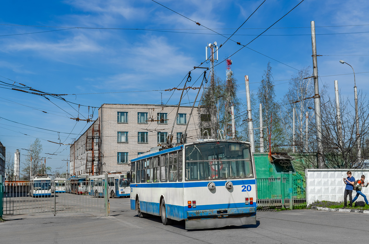 Великий Новгород, Škoda 14TrM (ВМЗ) № 20