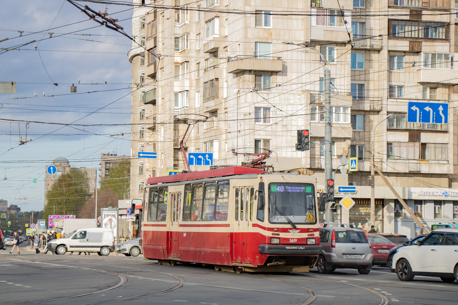 Санкт-Петербург, ТС-77 № 3619
