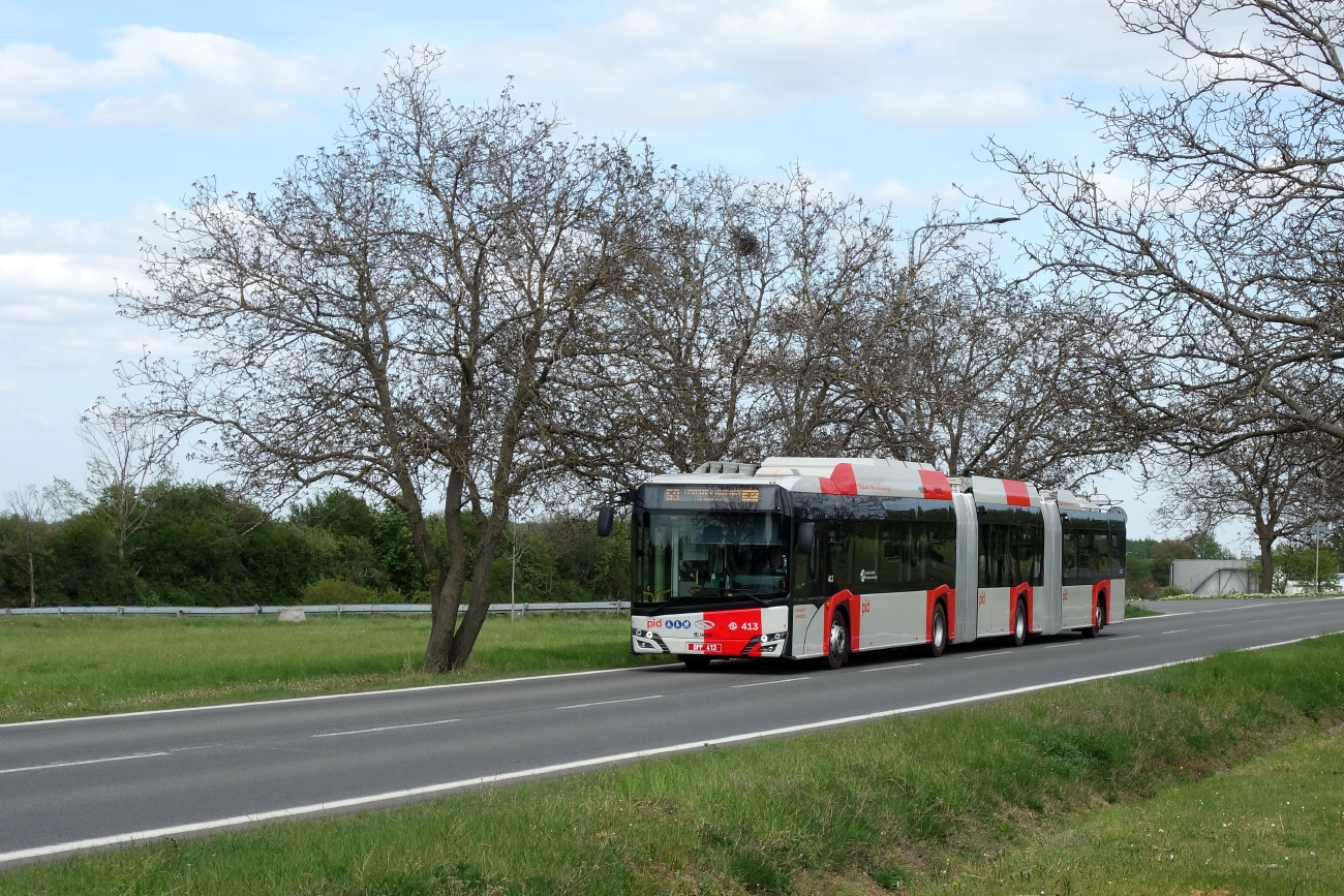 Прага, Škoda-Solaris 24m (Škoda 38Tr) № 413