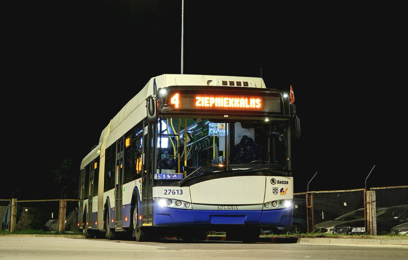 Рига, Škoda 27Tr Solaris III № 27613