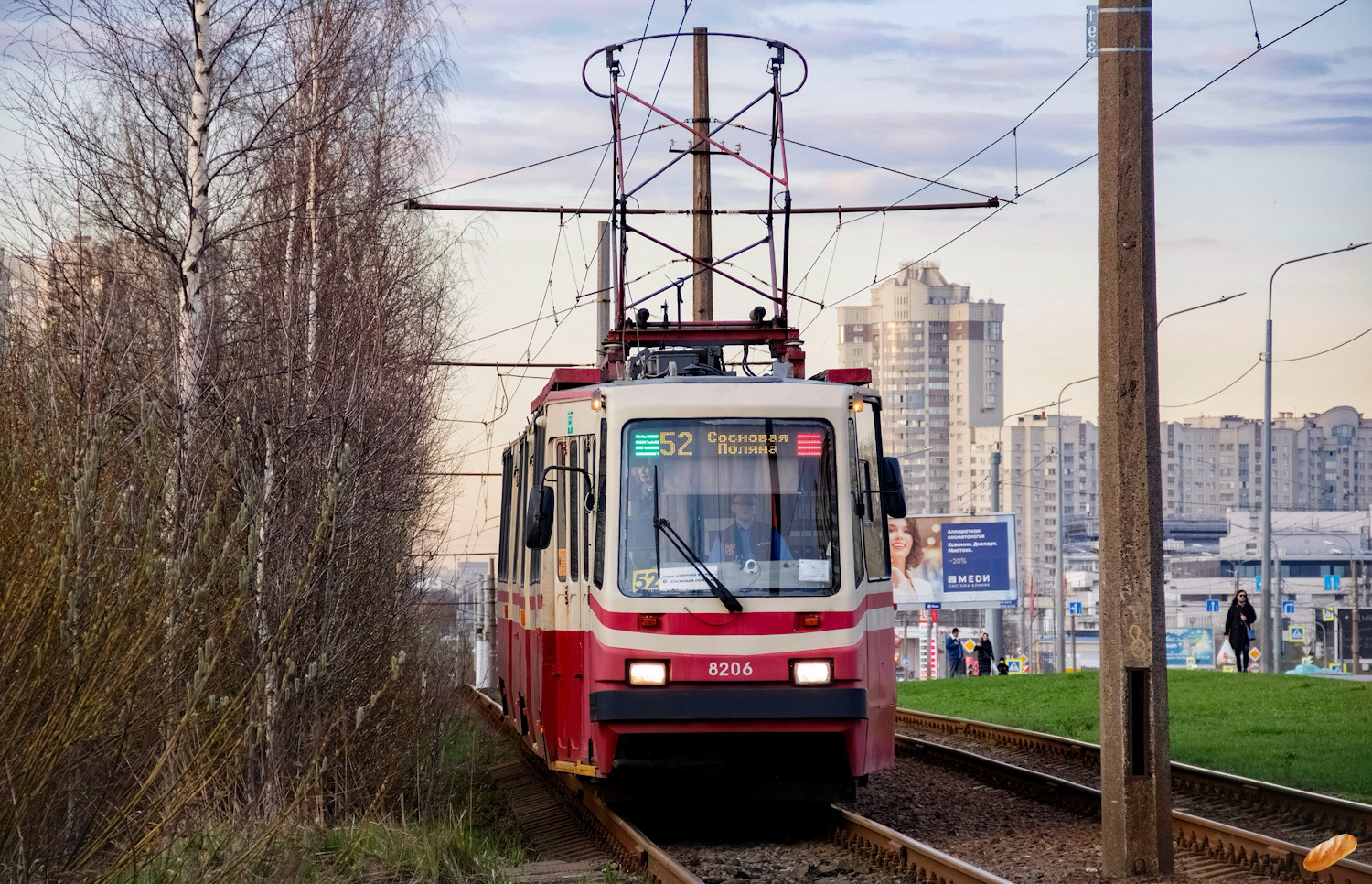 Saint-Petersburg, LVS-86K # 8206 Saint-Petersburg, LVS-86K # 8206