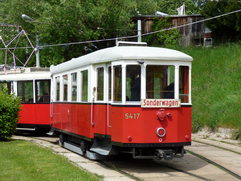 Вена, Graz Type  m3 № 5417; Вена — 255. поездка VEF — 01.05.2024.