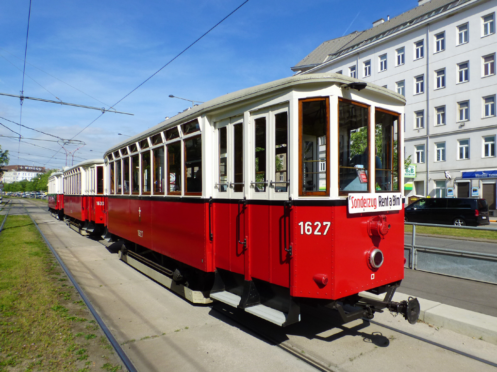 Wiedeń, Gräf & Stift Type k3 neu Nr 1627; Wiedeń — 255. VEF-Sonderfahrt — 01.05.2024.