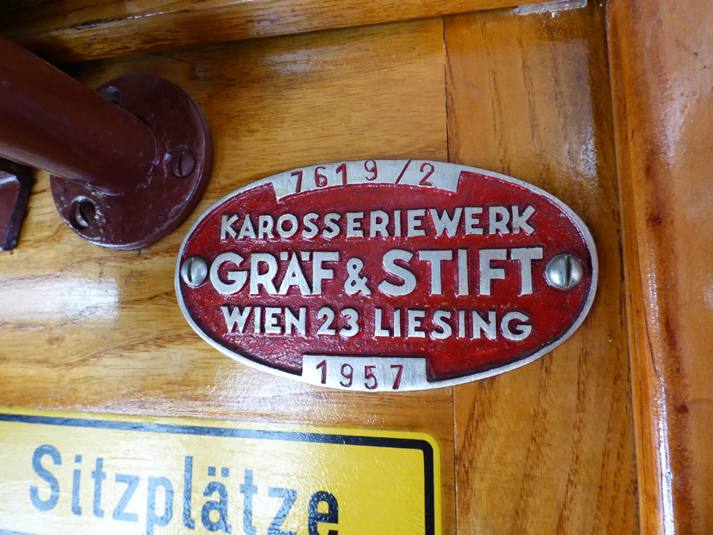 Вена, Gräf & Stift Type k3 neu № 1627; Вена — 255-я поездка VEF — 01.05.2024