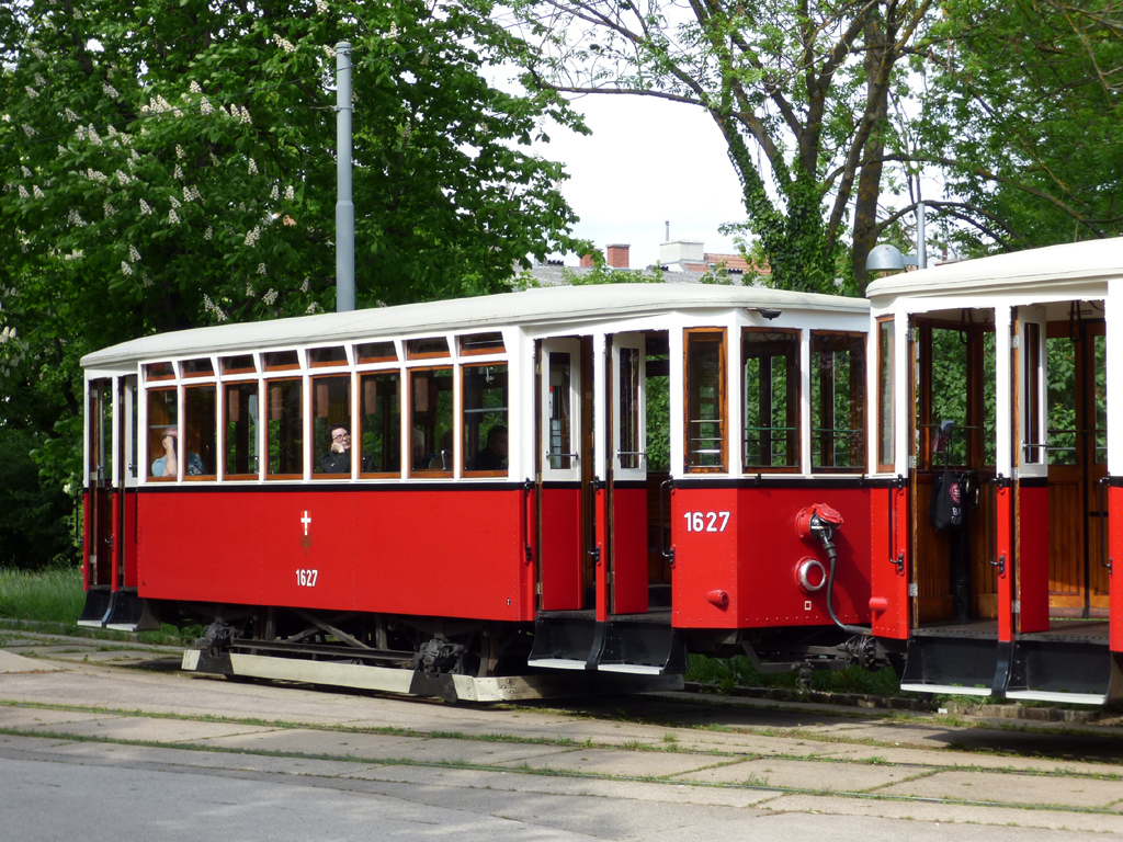 Вена, Gräf & Stift Type k3 neu № 1627; Вена — 255-я поездка VEF — 01.05.2024