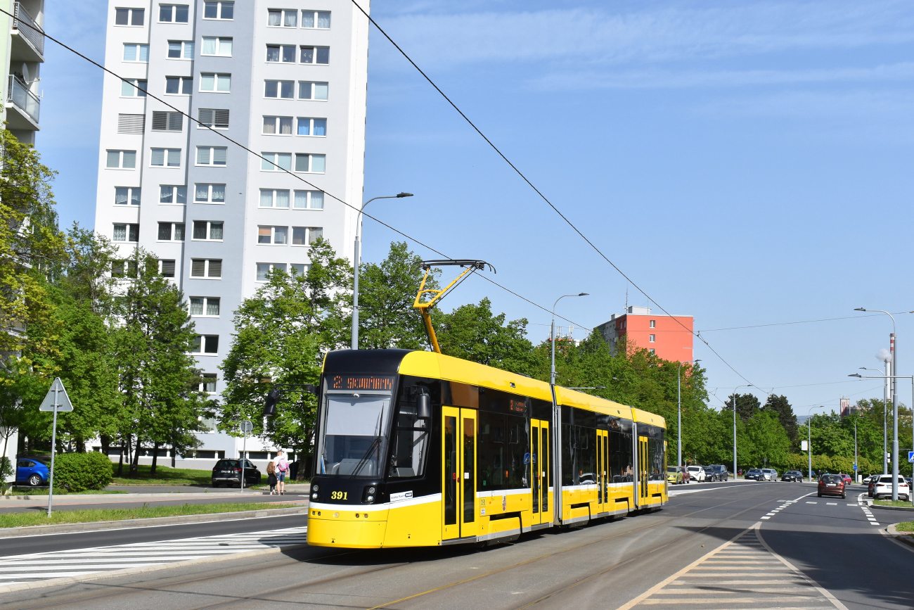 Пльзень, Škoda 40T ForCity Smart № 391