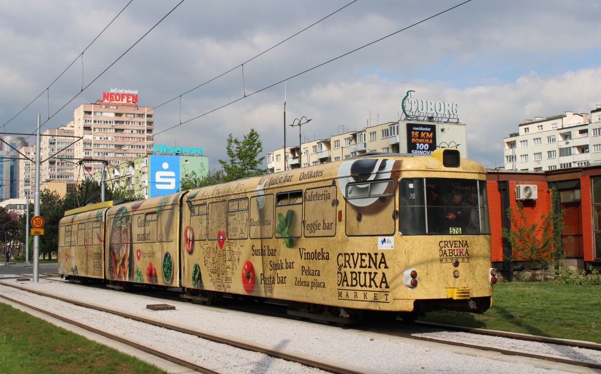 Сараево, Duewag GT8 № 576