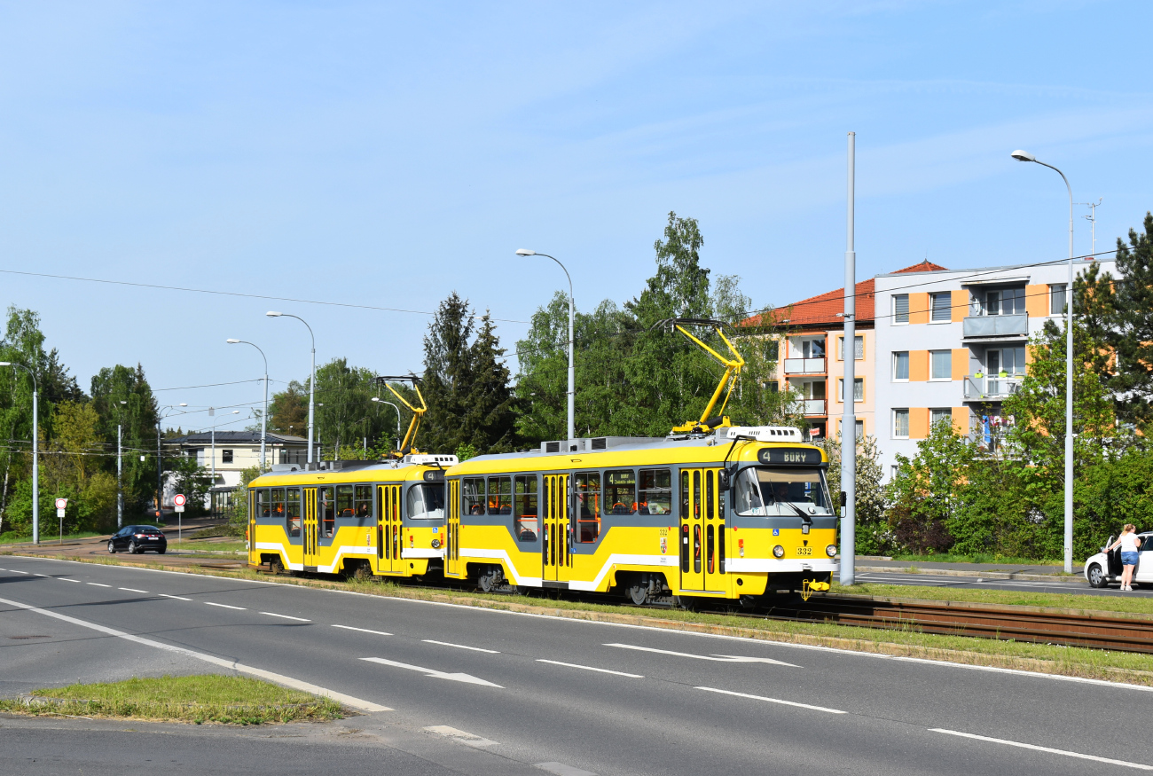 Пльзень, Tatra T3R.PLF № 332