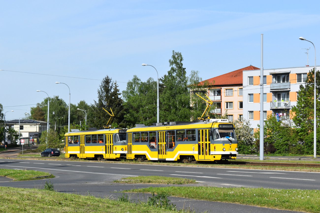 Plzeň, Tatra T3R.PLF č. 318