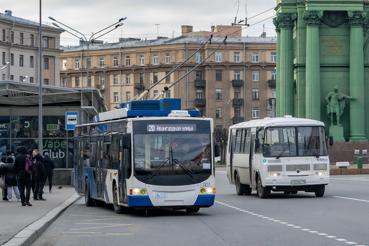 Санкт-Петербург, ВМЗ-5298.01 «Авангард» № 1211