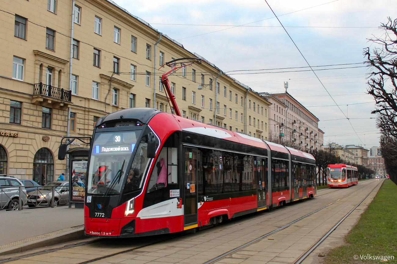 Санкт-Петербург, 71-932 «Невский» № 7772