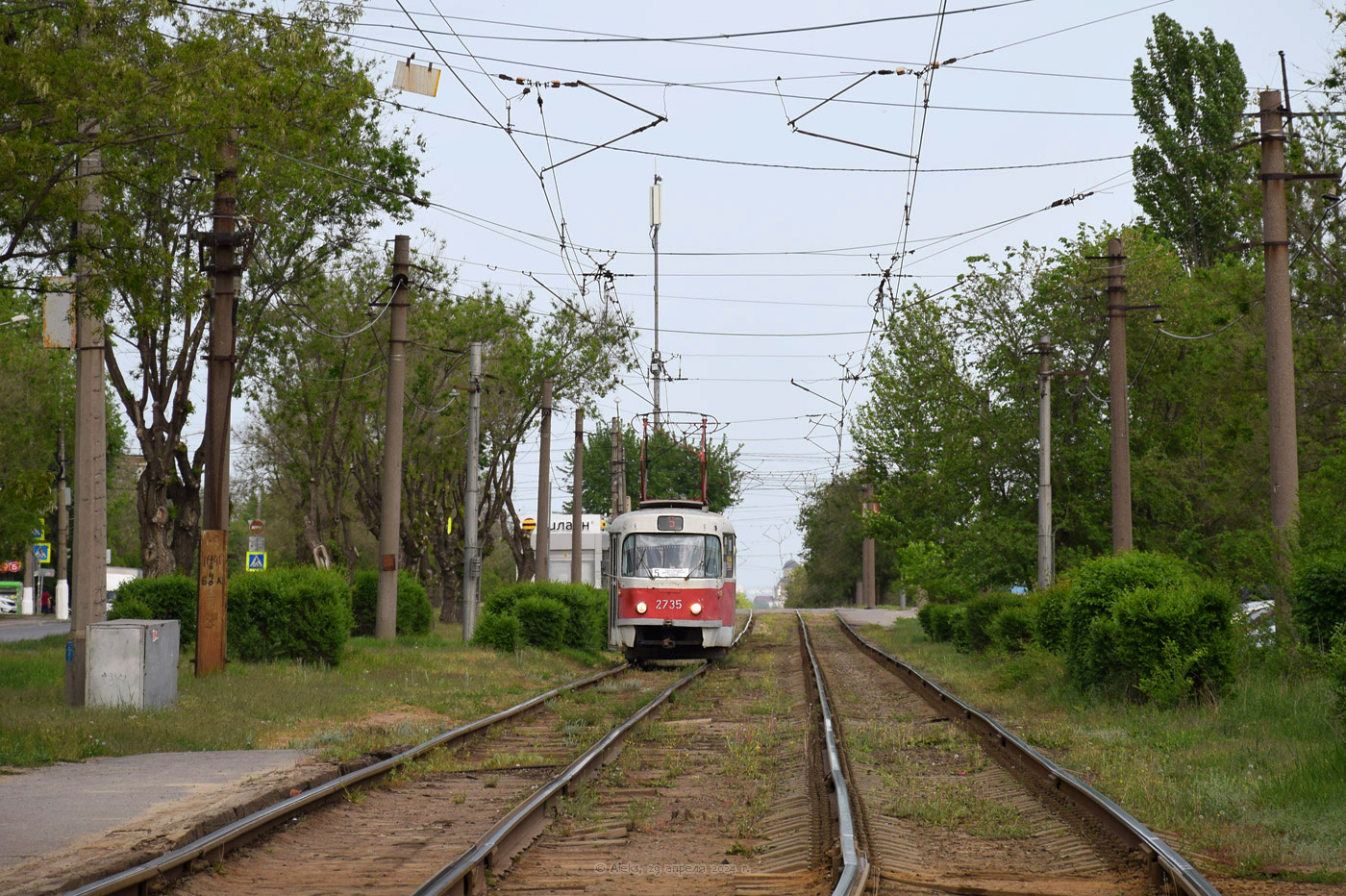 Волгоград, Tatra T3SU № 2735