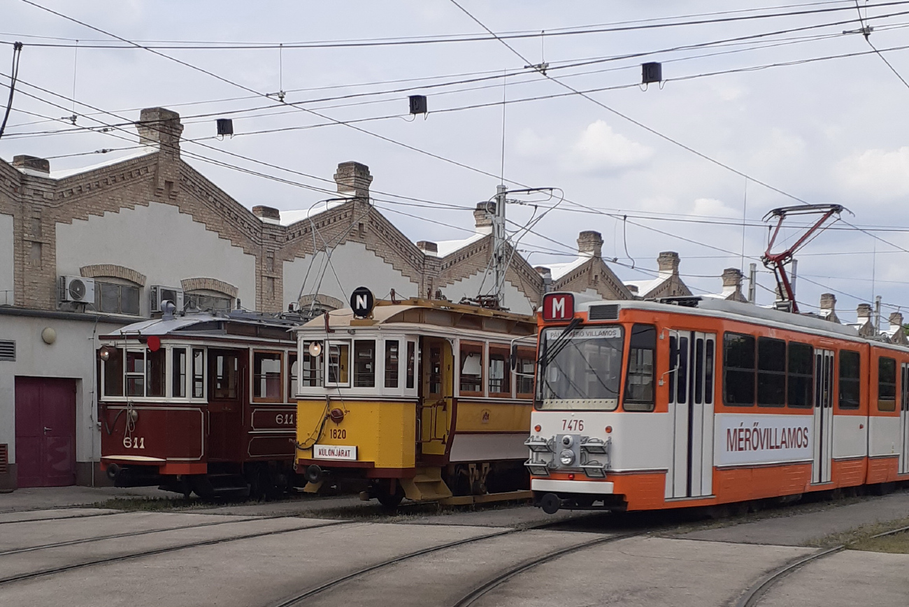 ბუდაპეშტი — Tram depots