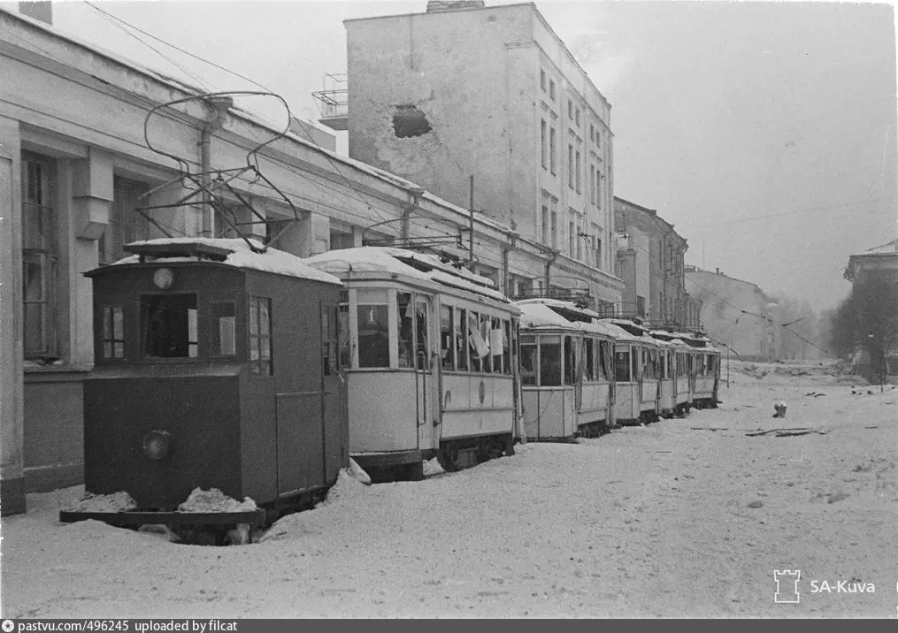 Выборг, Электровоз № б/н; Выборг — Старые фотографии
