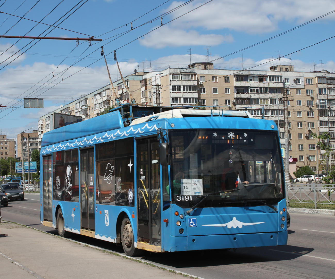 Энгельс, Тролза-5265.00 «Мегаполис» № 3191