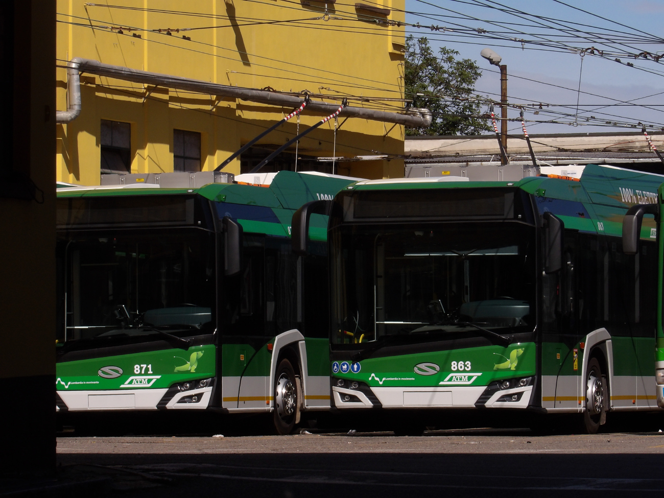 Milano, Solaris Trollino IV 18 Kiepe Nr. 863